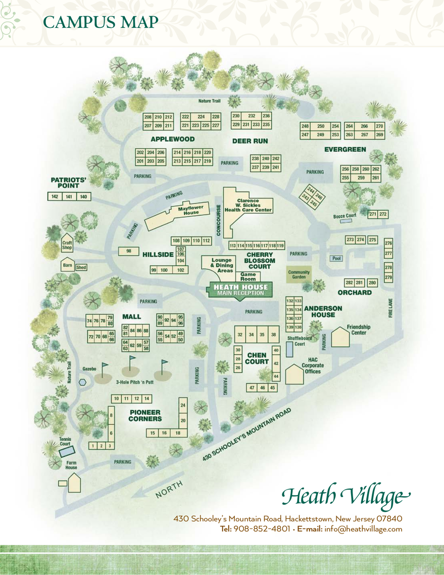 Heath Village Senior Living Community Assisted Living, Nursing Home, Independent Living, CCRC